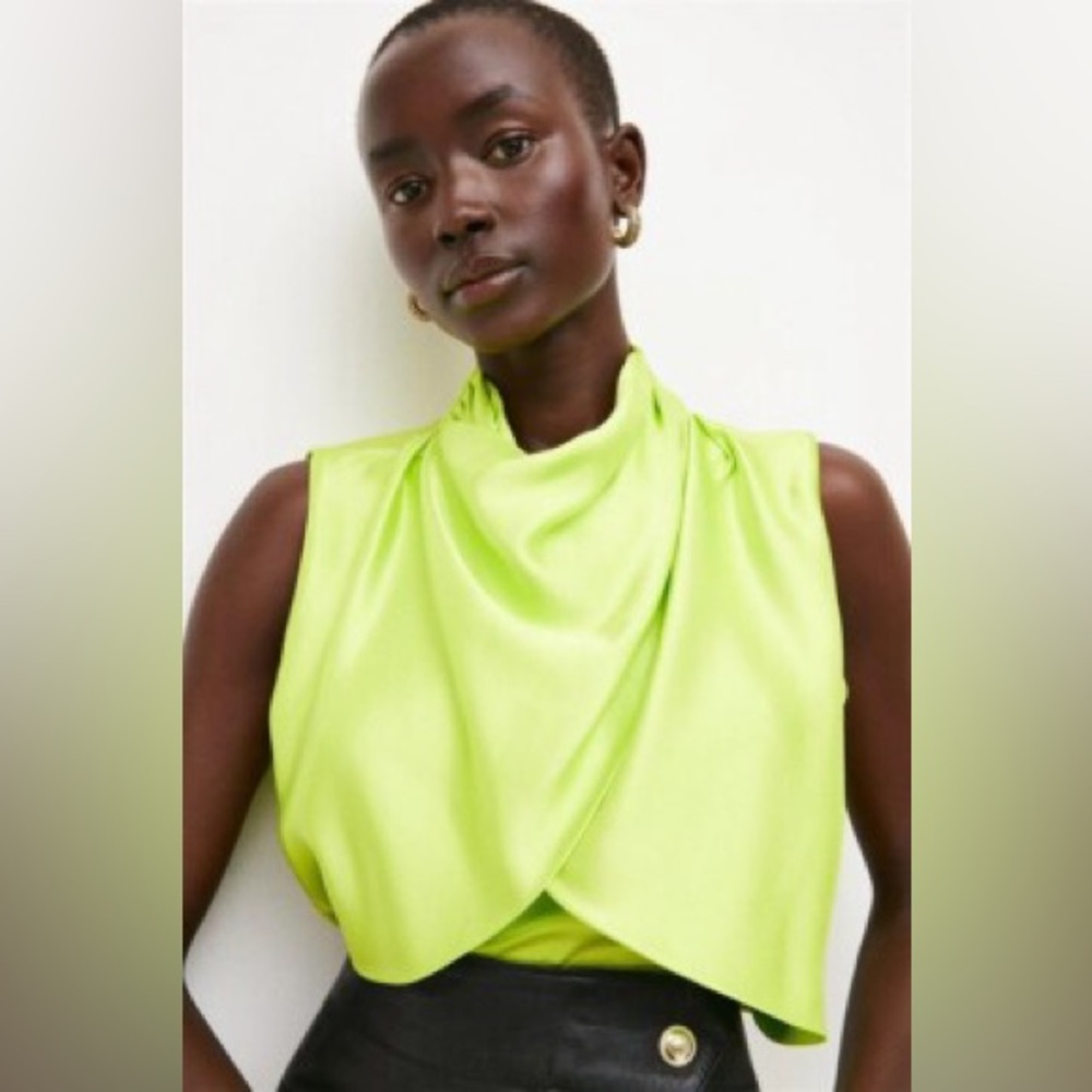 House of Harlow 1960 Light Green Top